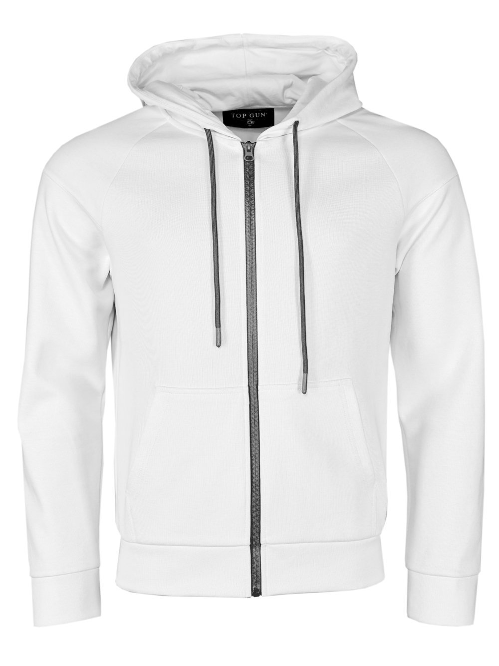 Topgun Sweatjacke Herren Baumwolle weiß, L