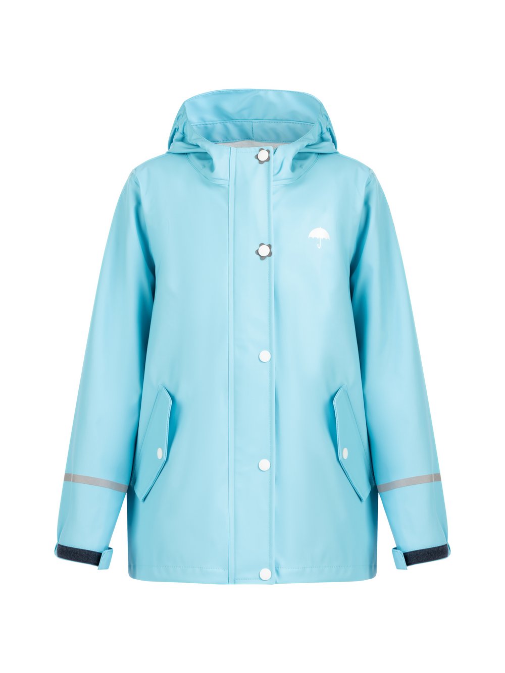 Schmuddelwedda Regenjacke Mädchen blau, 104