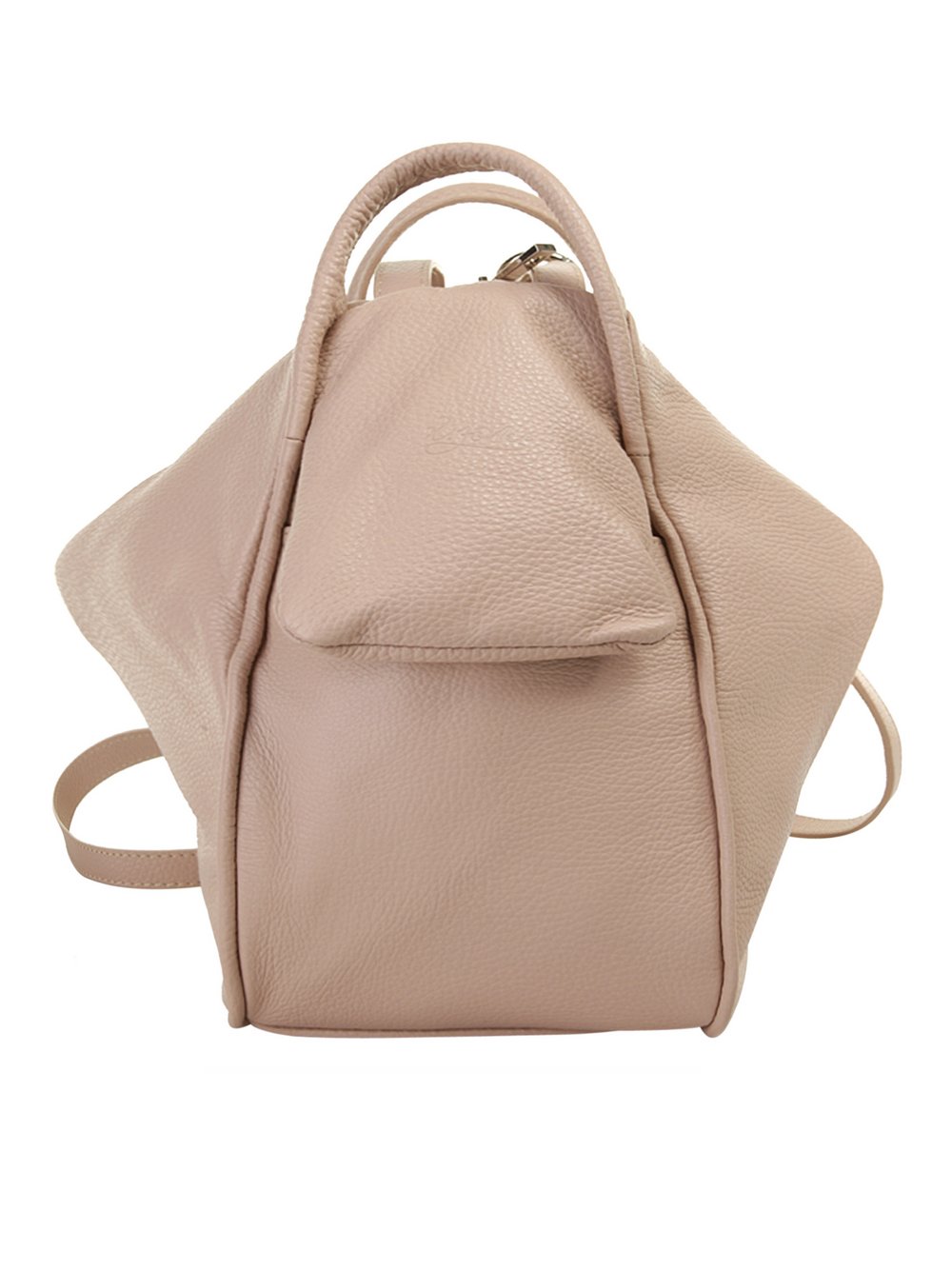 X-Zone Cityrucksack Damen Leder rosa, ONE SIZE