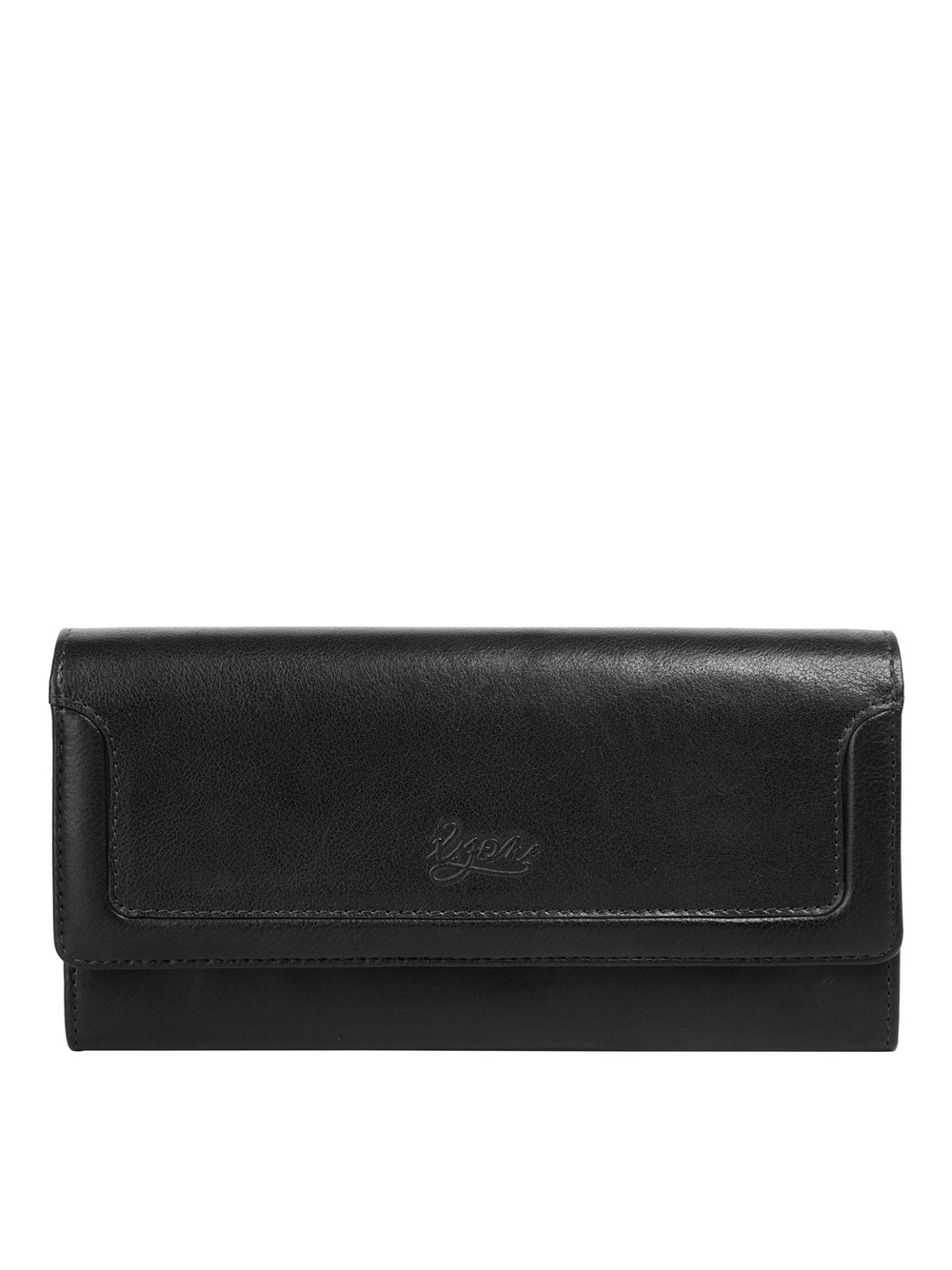 X-Zone Tickettasche Damen Leder schwarz, ONE SIZE