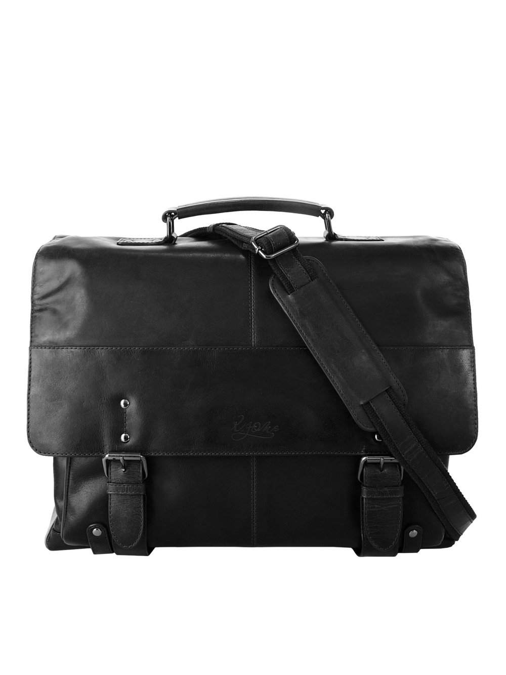 X-Zone Aktentasche Damen Leder schwarz, ONE SIZE
