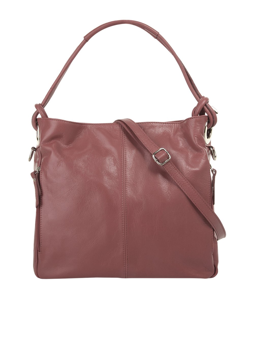Thumbnail - Samantha Look Shopper Damen Leder rosa, ONE SIZE
