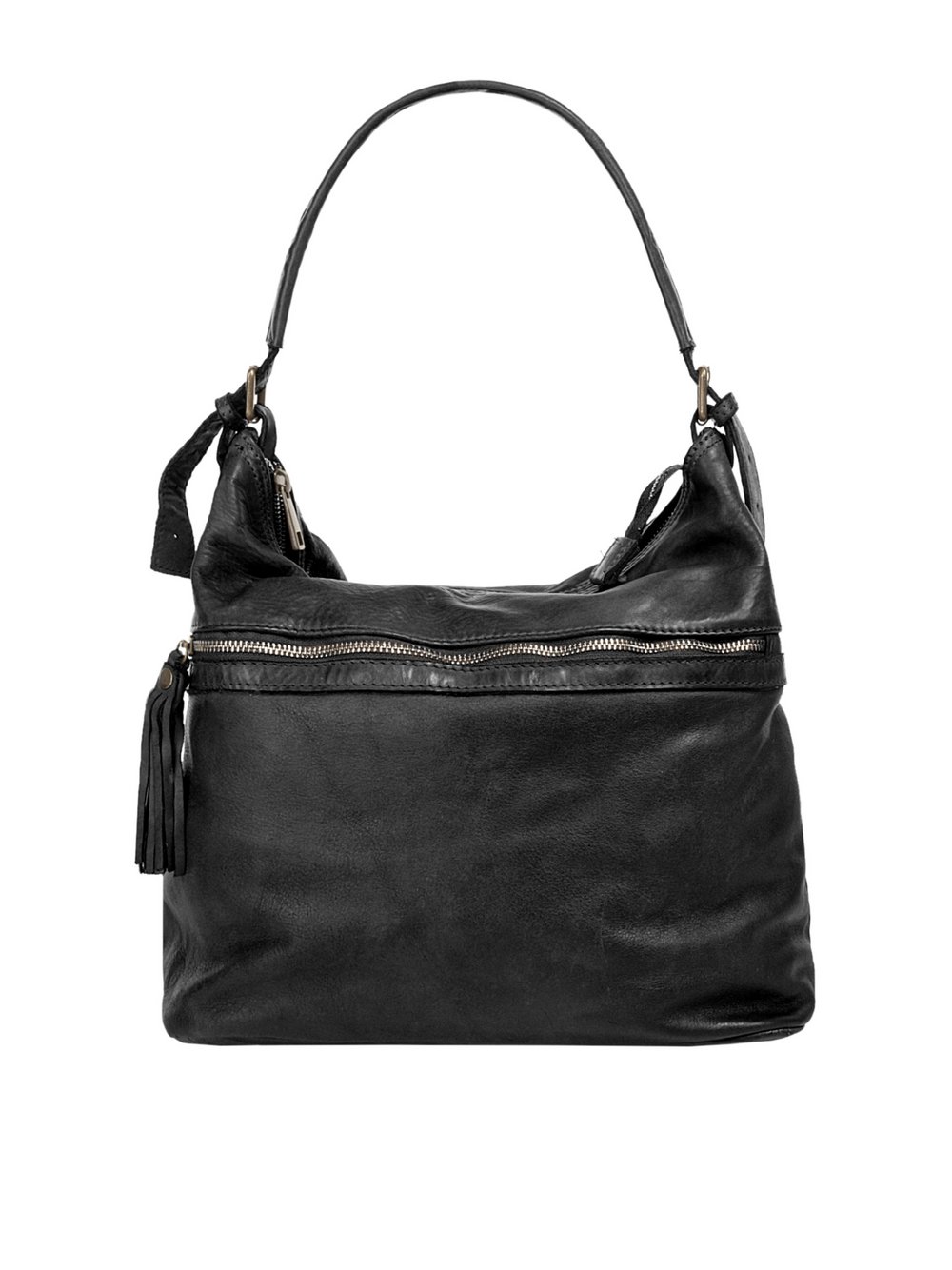 Thumbnail - Samantha Look Shopper Damen Leder schwarz, ONE SIZE