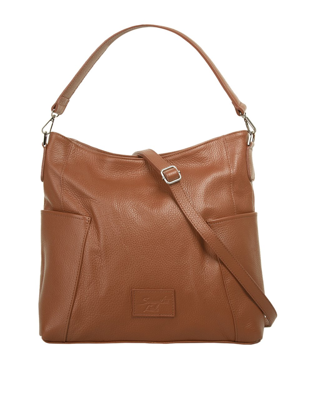 Thumbnail - Samantha Look Shopper Damen Leder braun, ONE SIZE