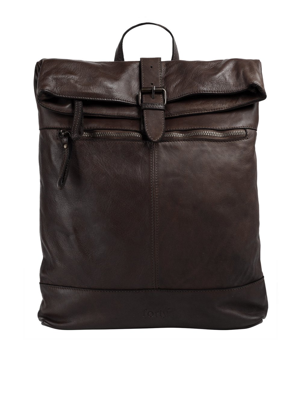 Thumbnail - forty° Rucksack Damen Leder braun, ONE SIZE