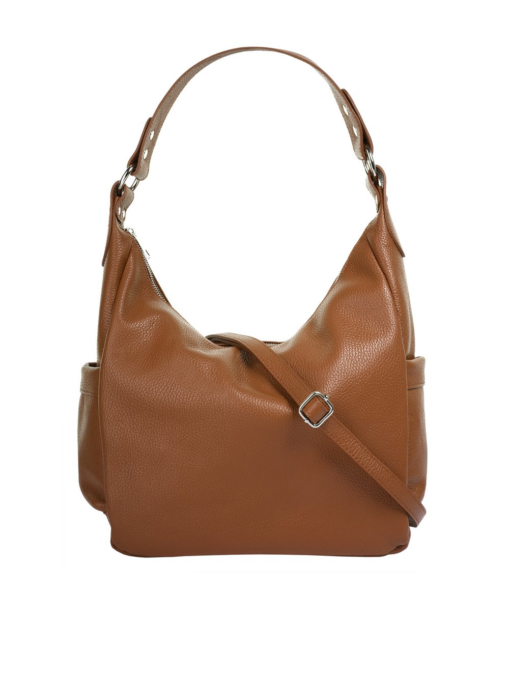 Samantha Look Shopper Damen Leder braun, ONE SIZE