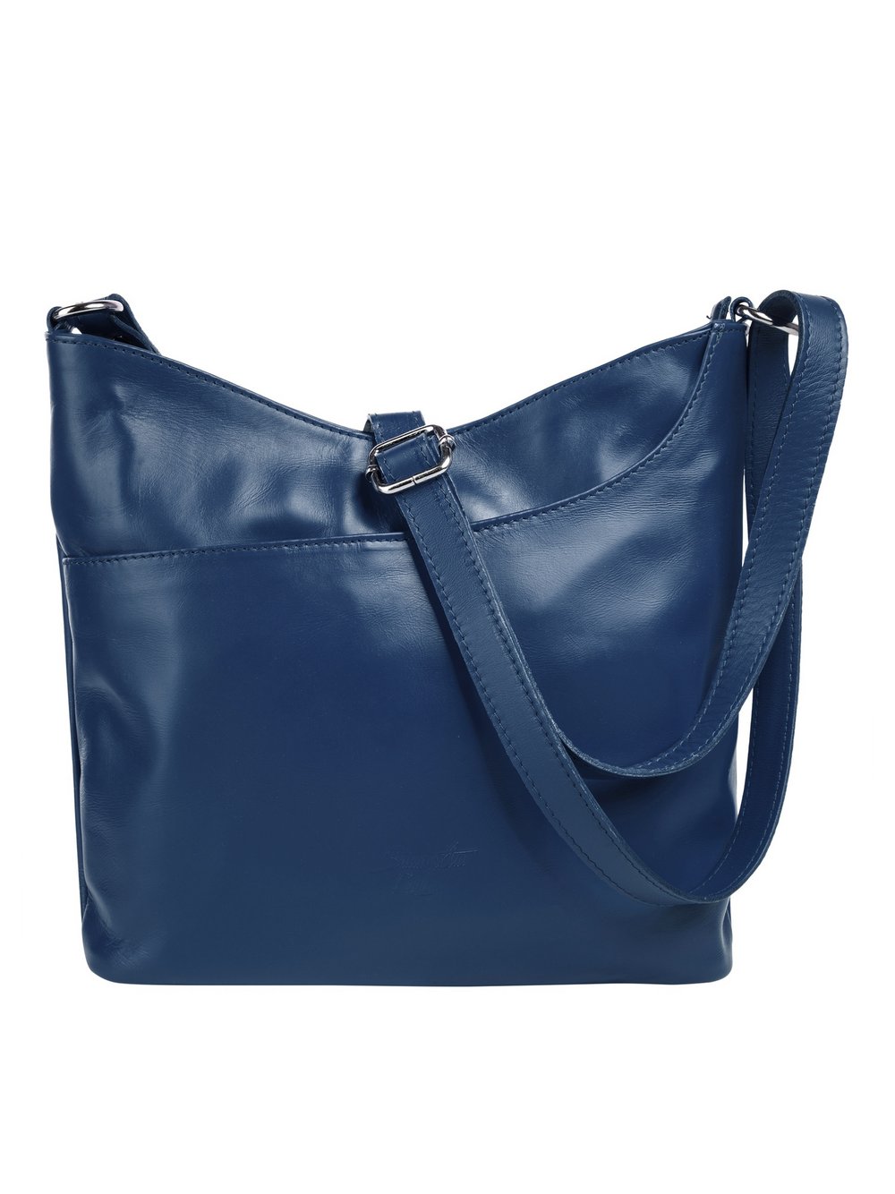 Thumbnail - Samantha Look Umhängetasche Damen Leder blau, ONE SIZE