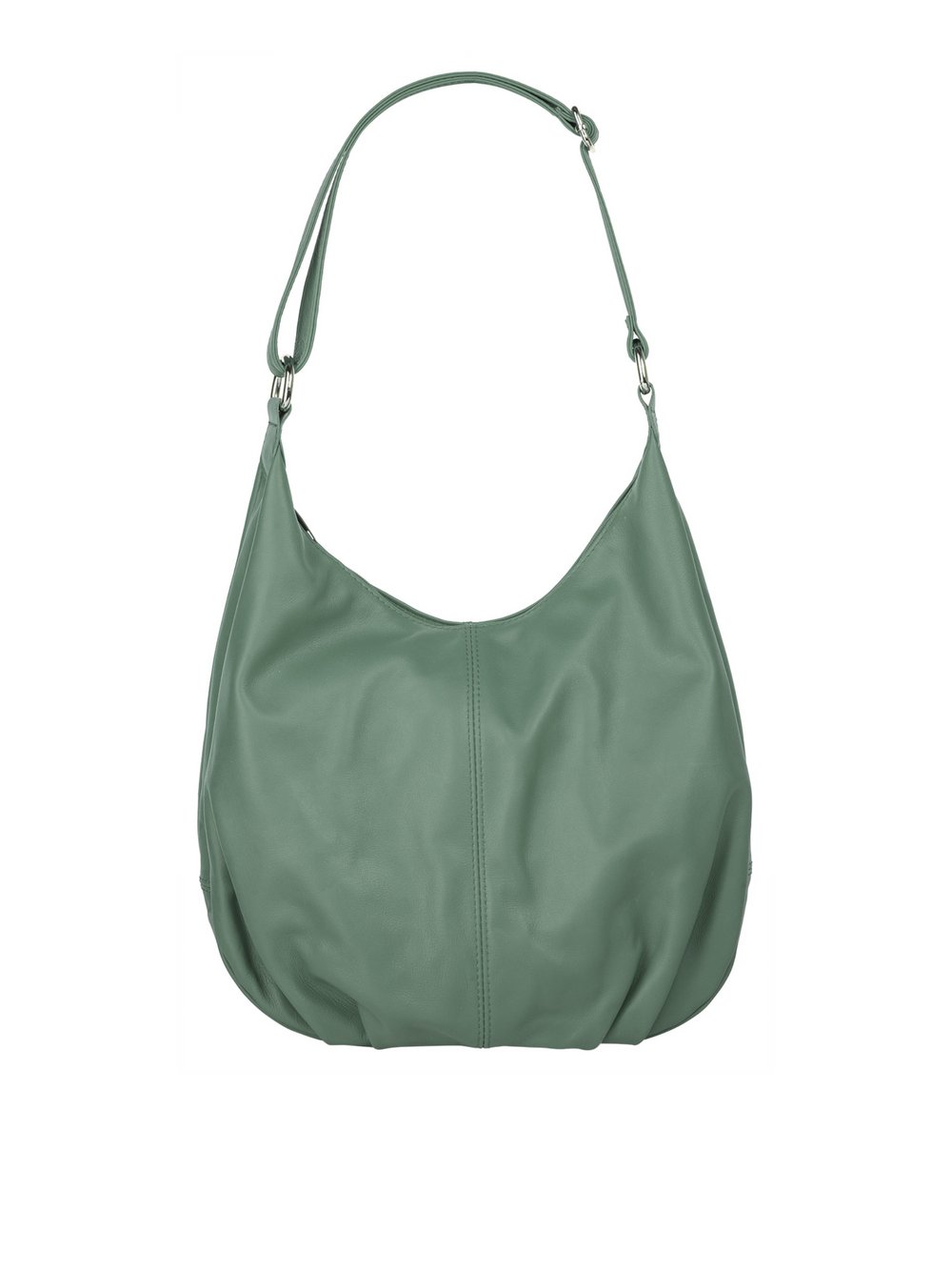 Thumbnail - Cluty Shopper Damen Leder grün, ONE SIZE