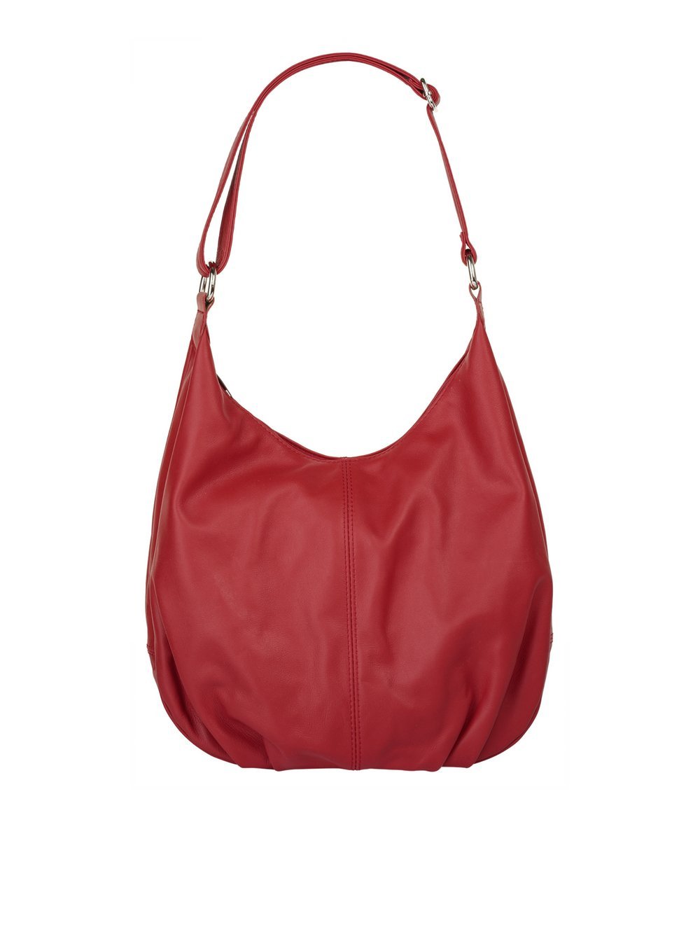 Thumbnail - Cluty Shopper Damen Leder rot, ONE SIZE