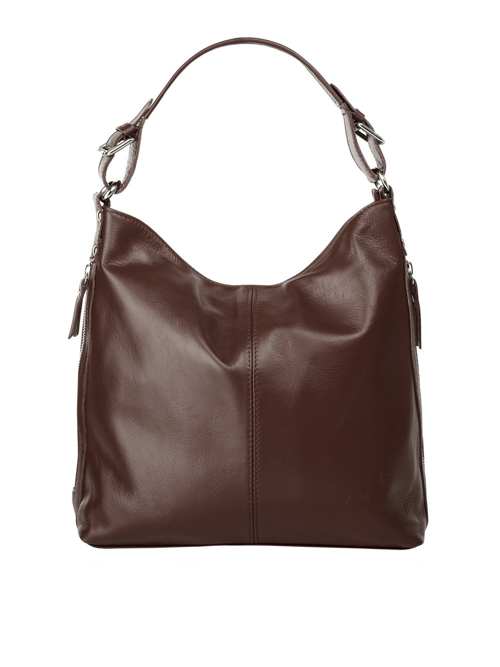 Thumbnail - Samantha Look Handtasche Damen Leder braun, ONE SIZE