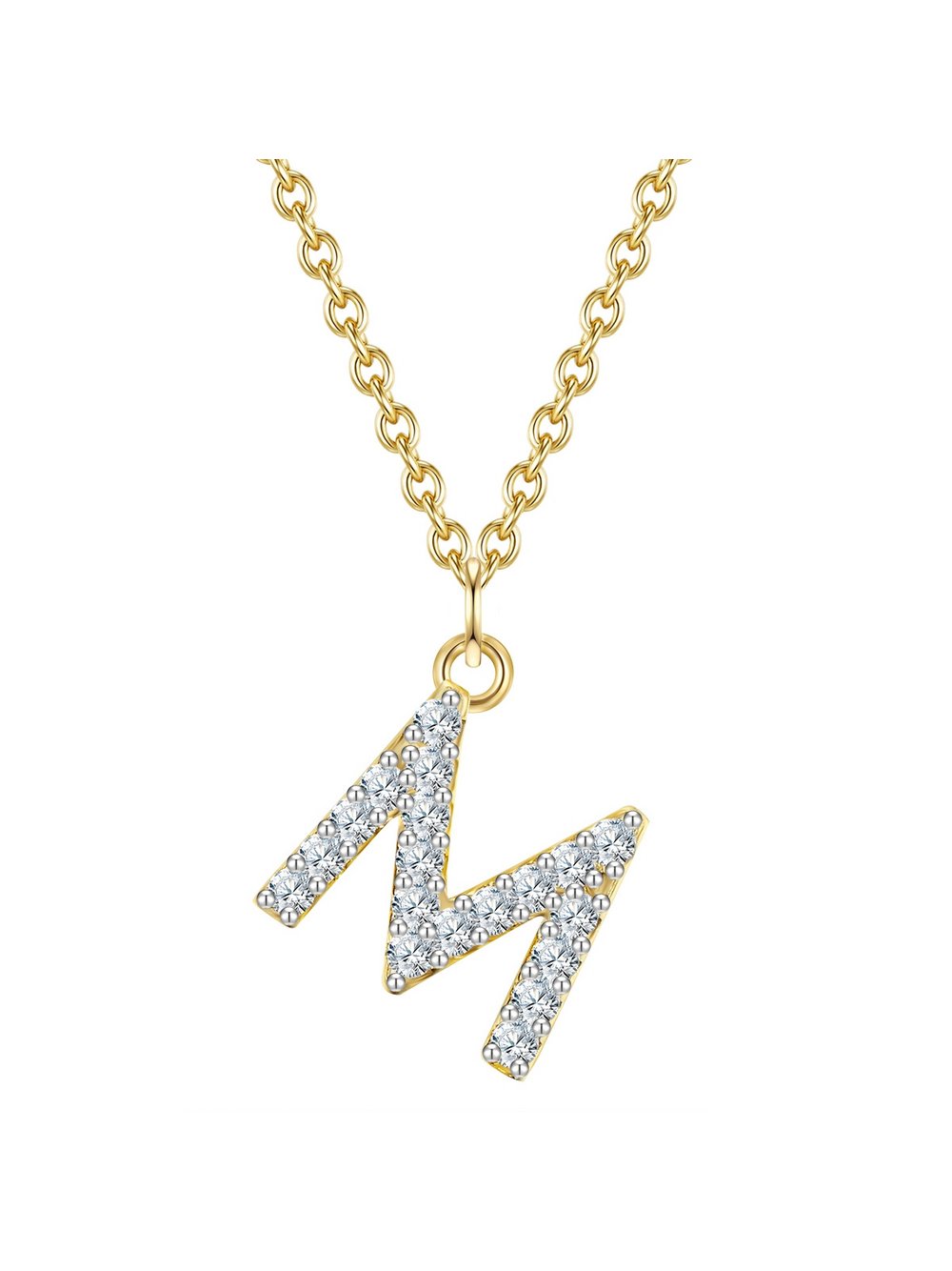 Thumbnail - Glanzstücke München Halskette Damen Sterlingsilber gold, ONE SIZE