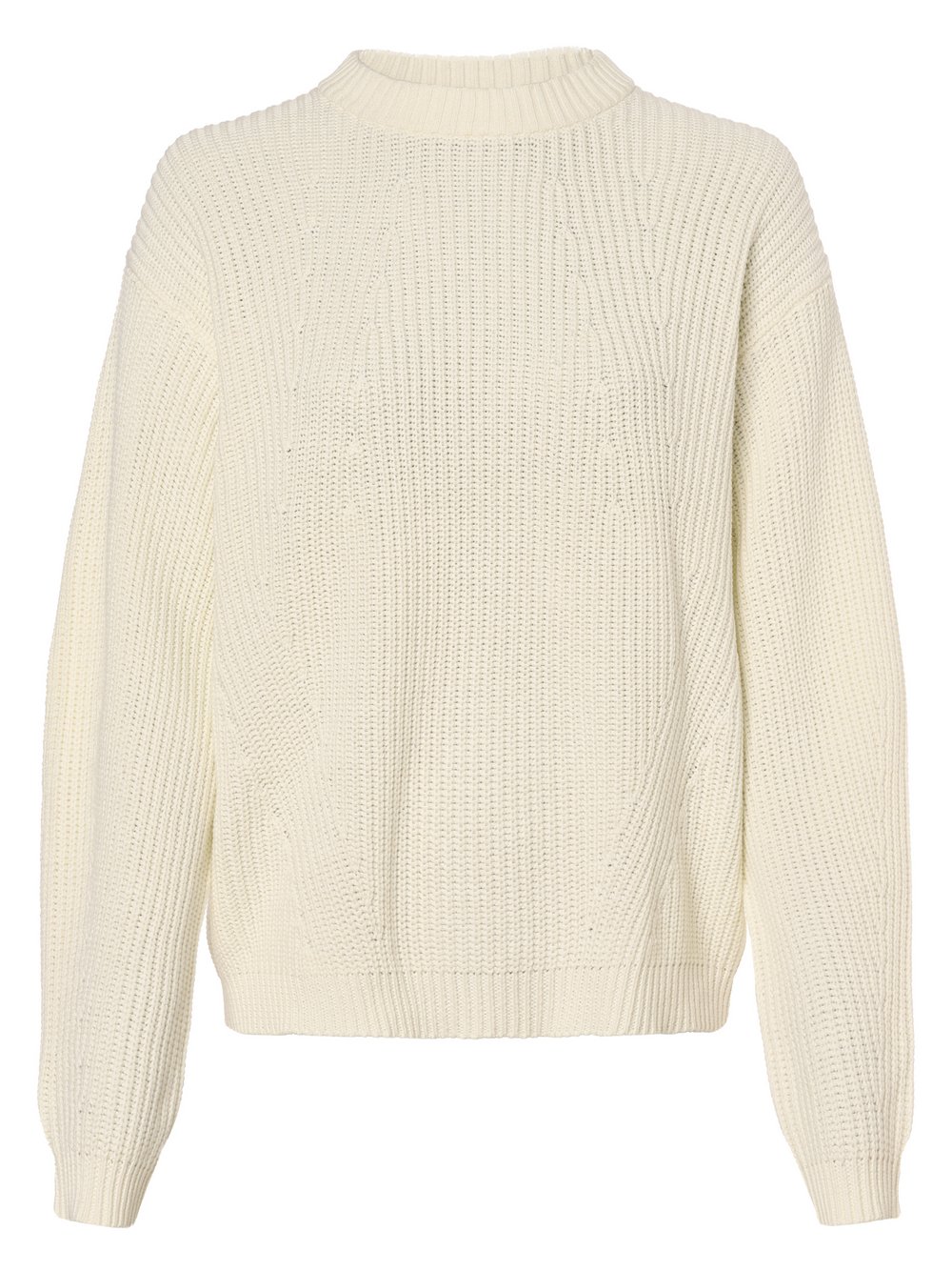 Marie Lund Pullover Damen Baumwolle weiß, M