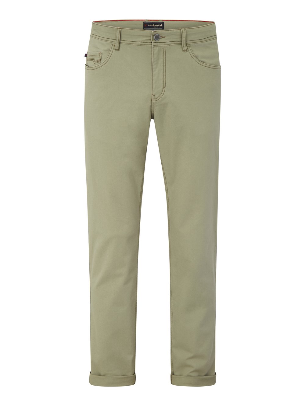 Redpoint 5-Pocket Hose Herren Baumwolle grün, 50-30