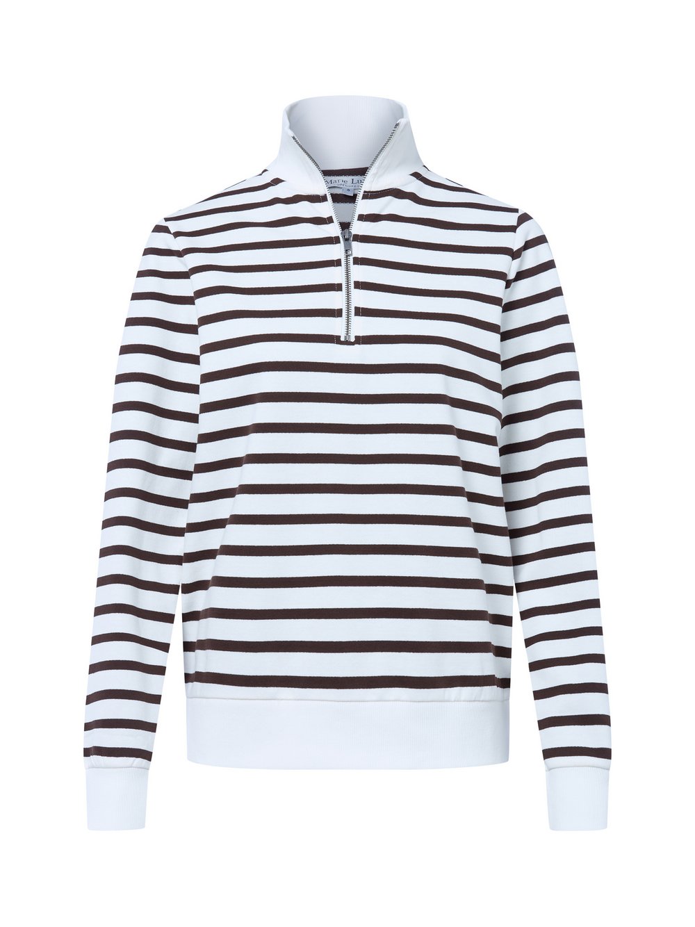 Marie Lund Sweatshirt Damen Baumwolle mehrfarbig gestreift, XS