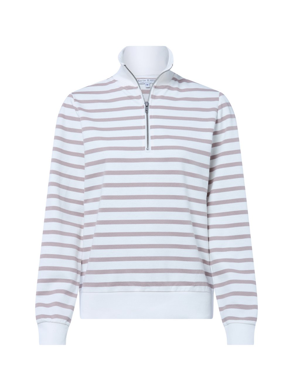 Marie Lund Sweatshirt Damen Baumwolle mehrfarbig gestreift, XXL