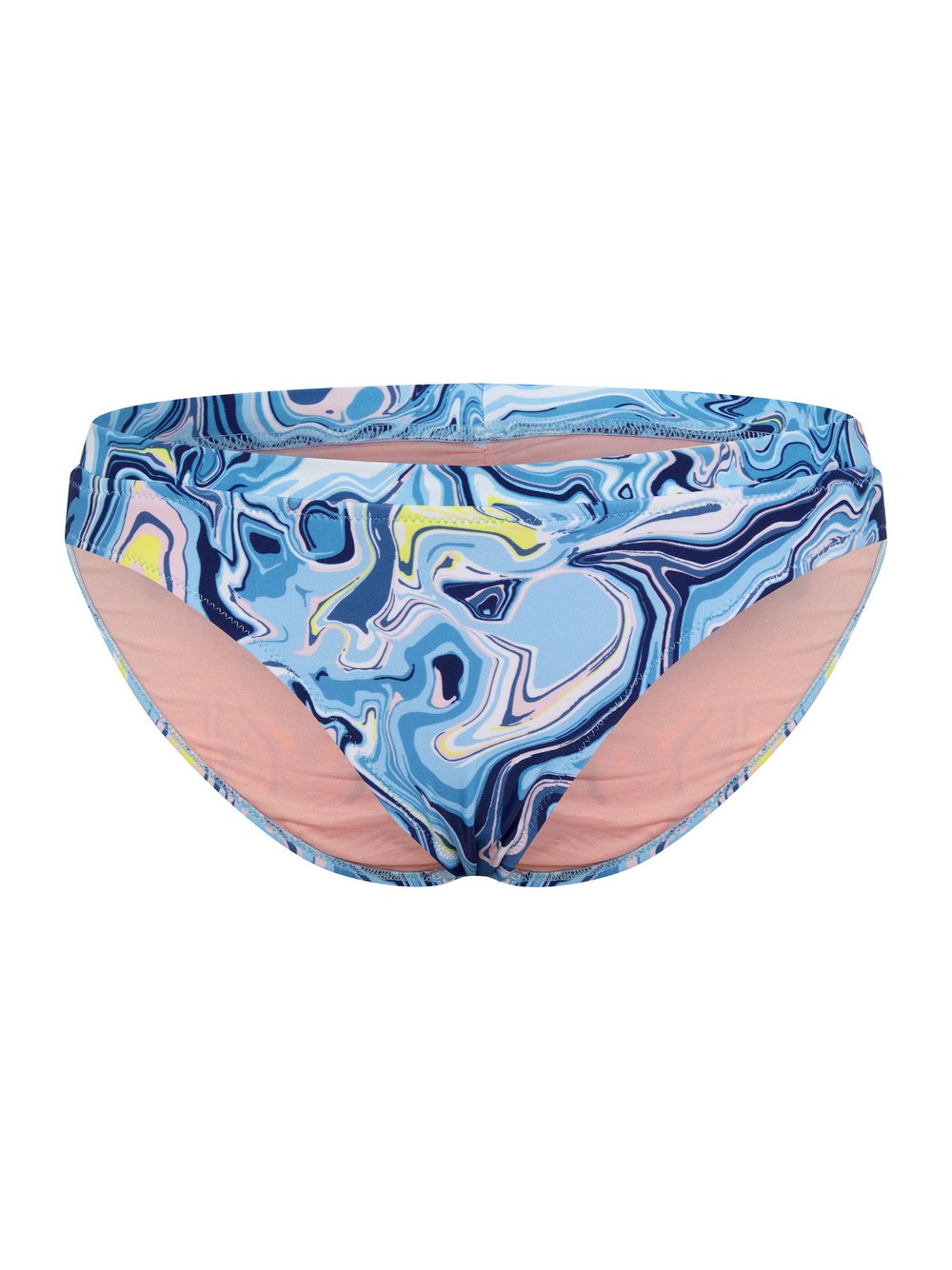 Chiemsee Bikinihose Damen Polyamid blau gemustert, 40