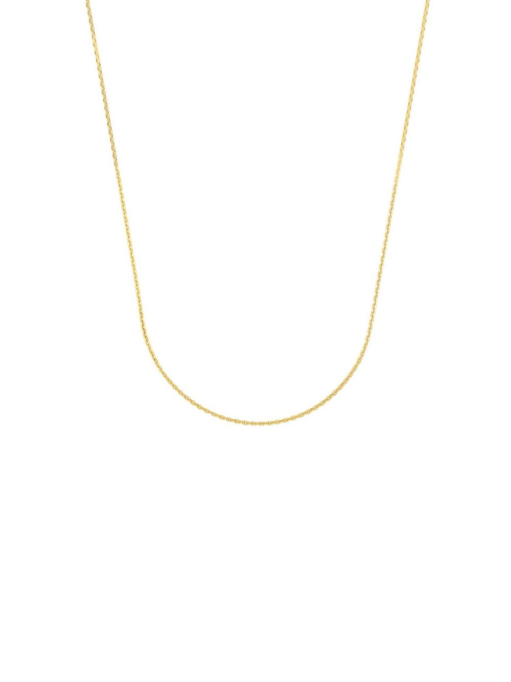 amor Damen, Collier Damen Gelbgold gold, 45