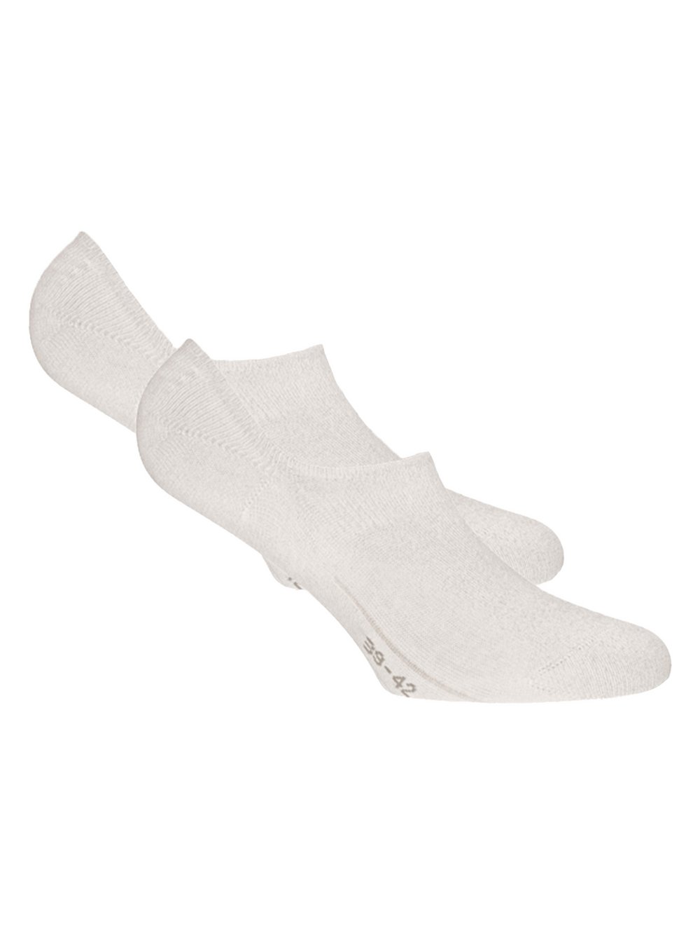 Rohner Socken 2er Pack Damen Baumwolle weiß, 35-38