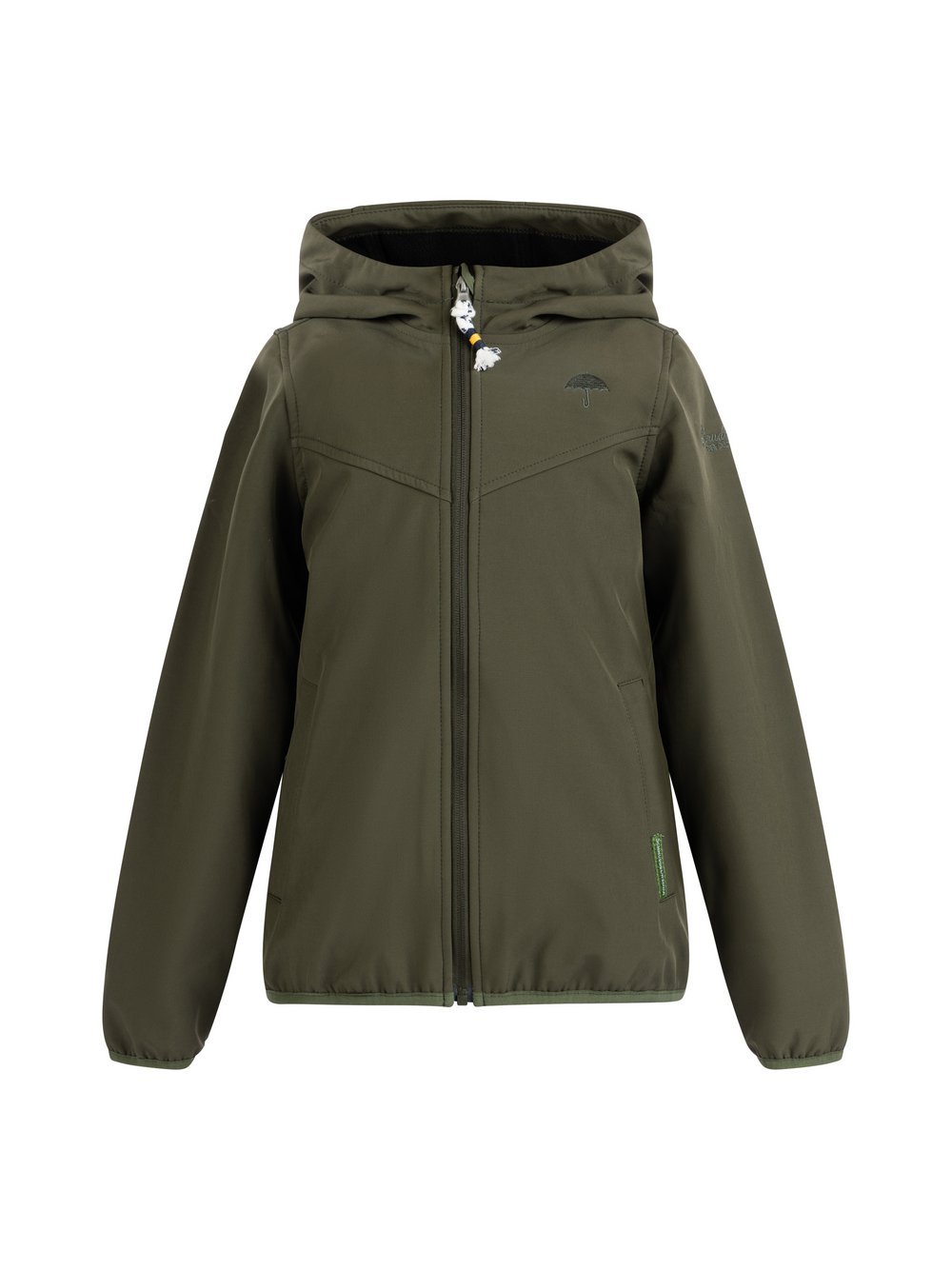 Schmuddelwedda Softshellblouson Mädchen grün, 104