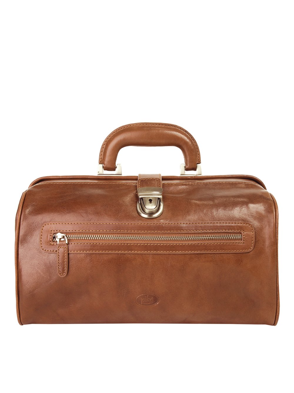 piké Doktortasche Damen Leder braun, ONE SIZE