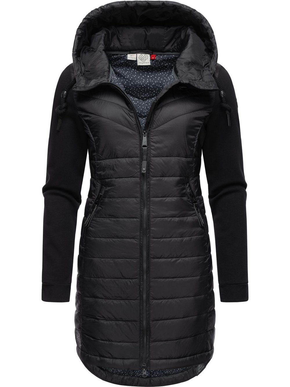 Ragwear Steppmantel Damen schwarz, L