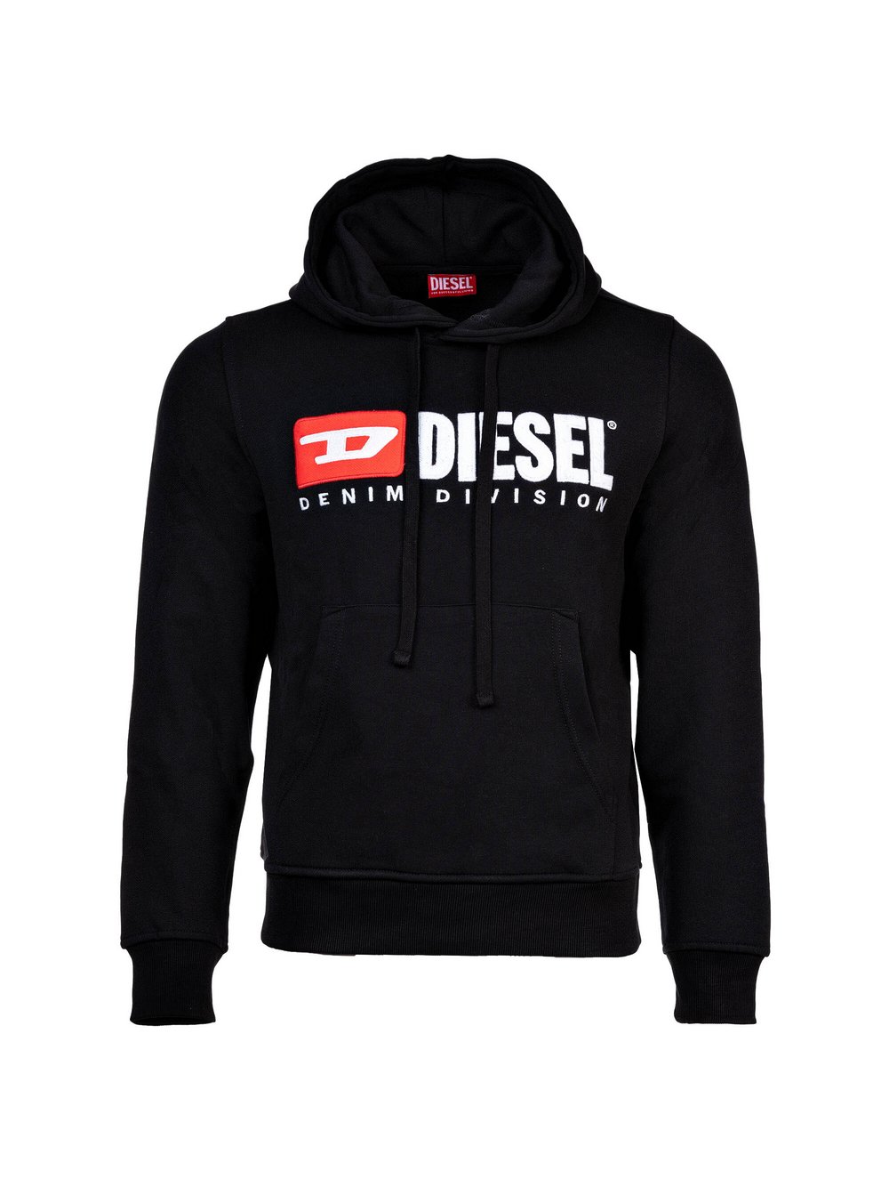 Diesel Sweatshirt Herren Baumwolle schwarz gemustert, XXL