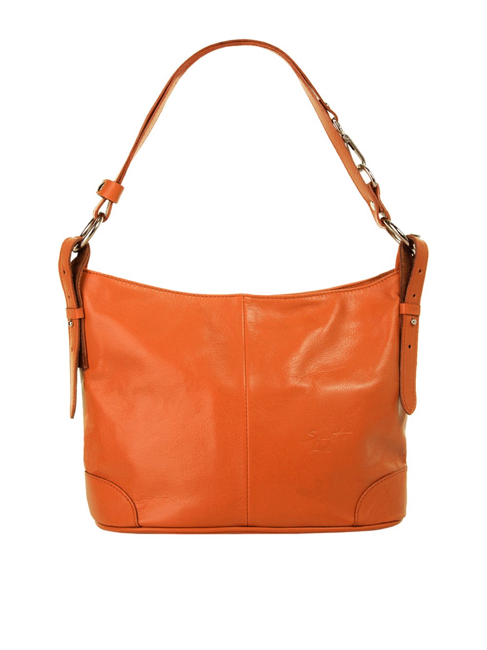 Thumbnail - Samantha Look Umhängetasche Damen Leder orange, ONE SIZE