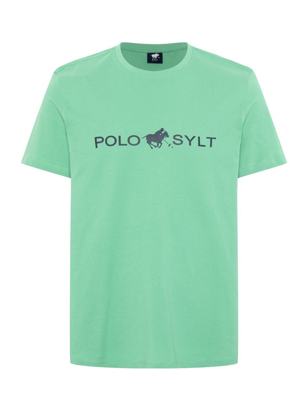 Polo Sylt T-Shirt Herren Baumwolle blau bedruckt, M