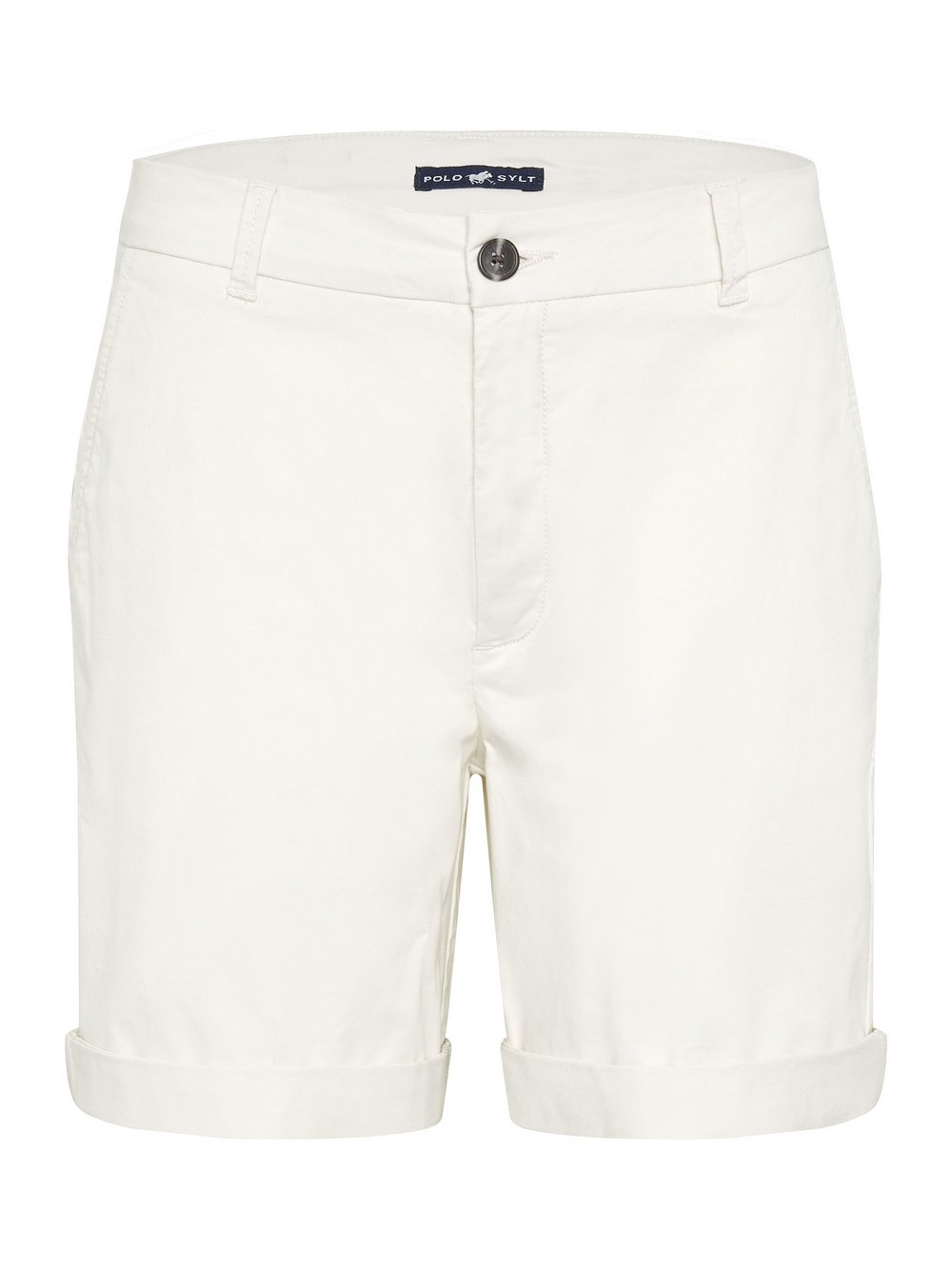 Polo Sylt Bermuda-Shorts Damen Baumwolle weiß, 44