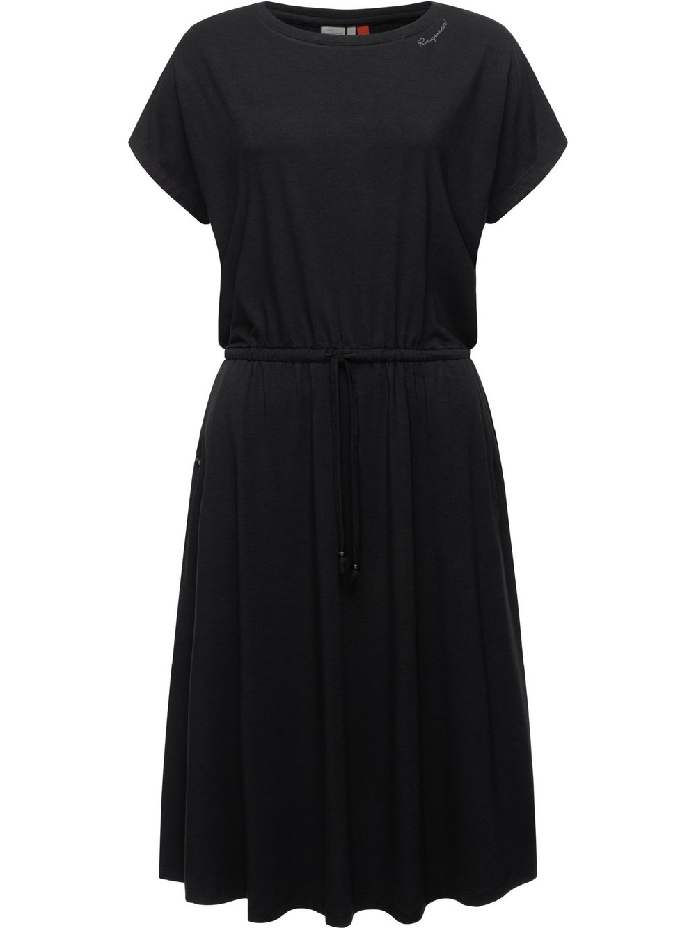 Ragwear Sommerkleid Damen Baumwolle schwarz, XS