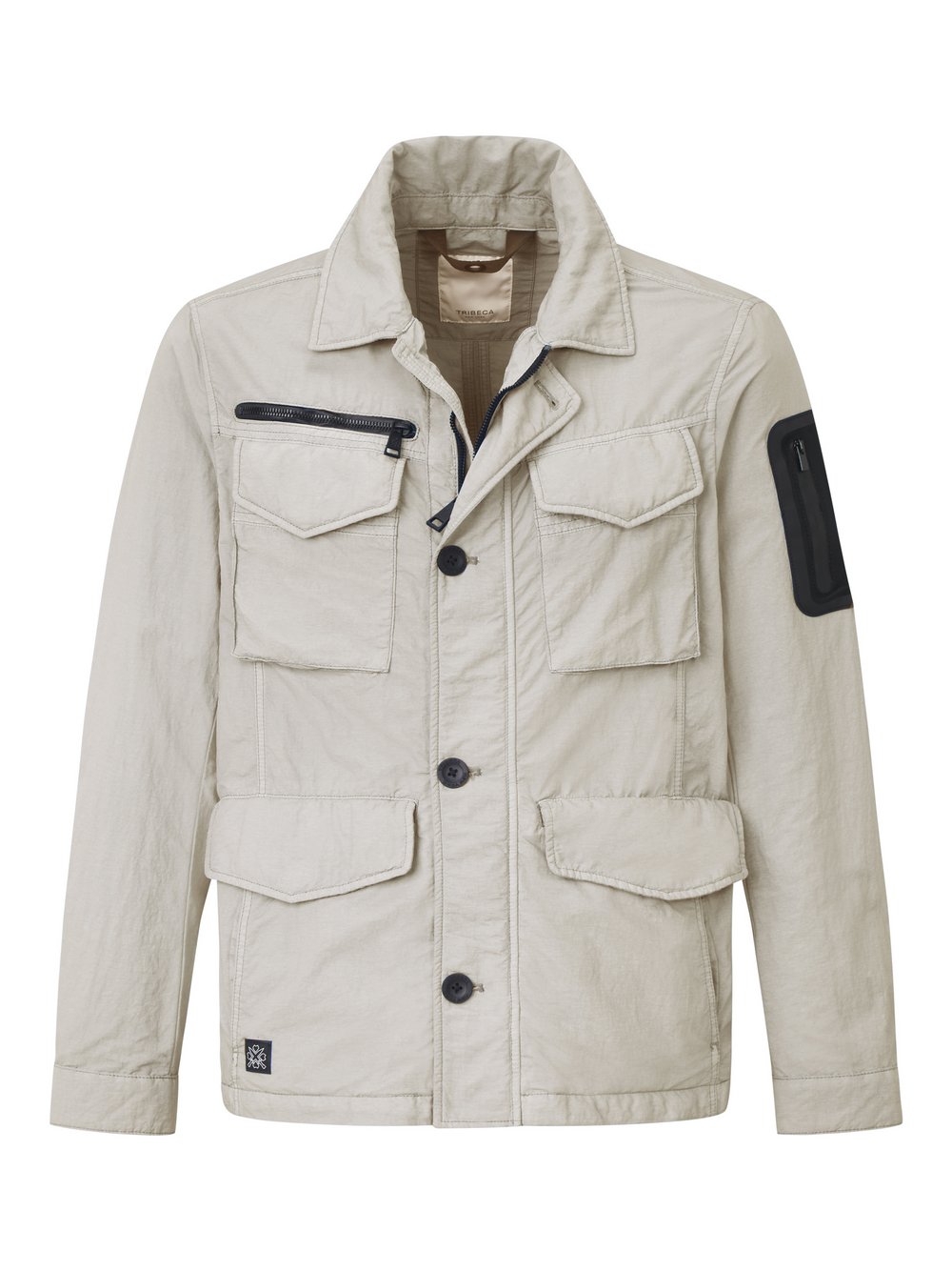 TRIBECA Outdoorjacke Herren Polyamid grau, XL