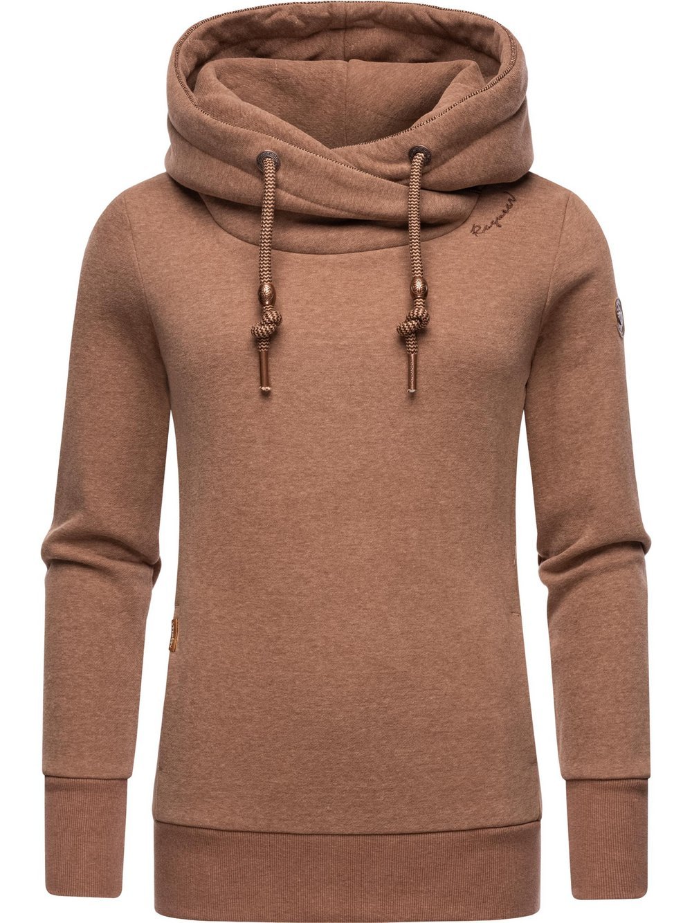 Ragwear Hoodie Damen Baumwolle braun, S