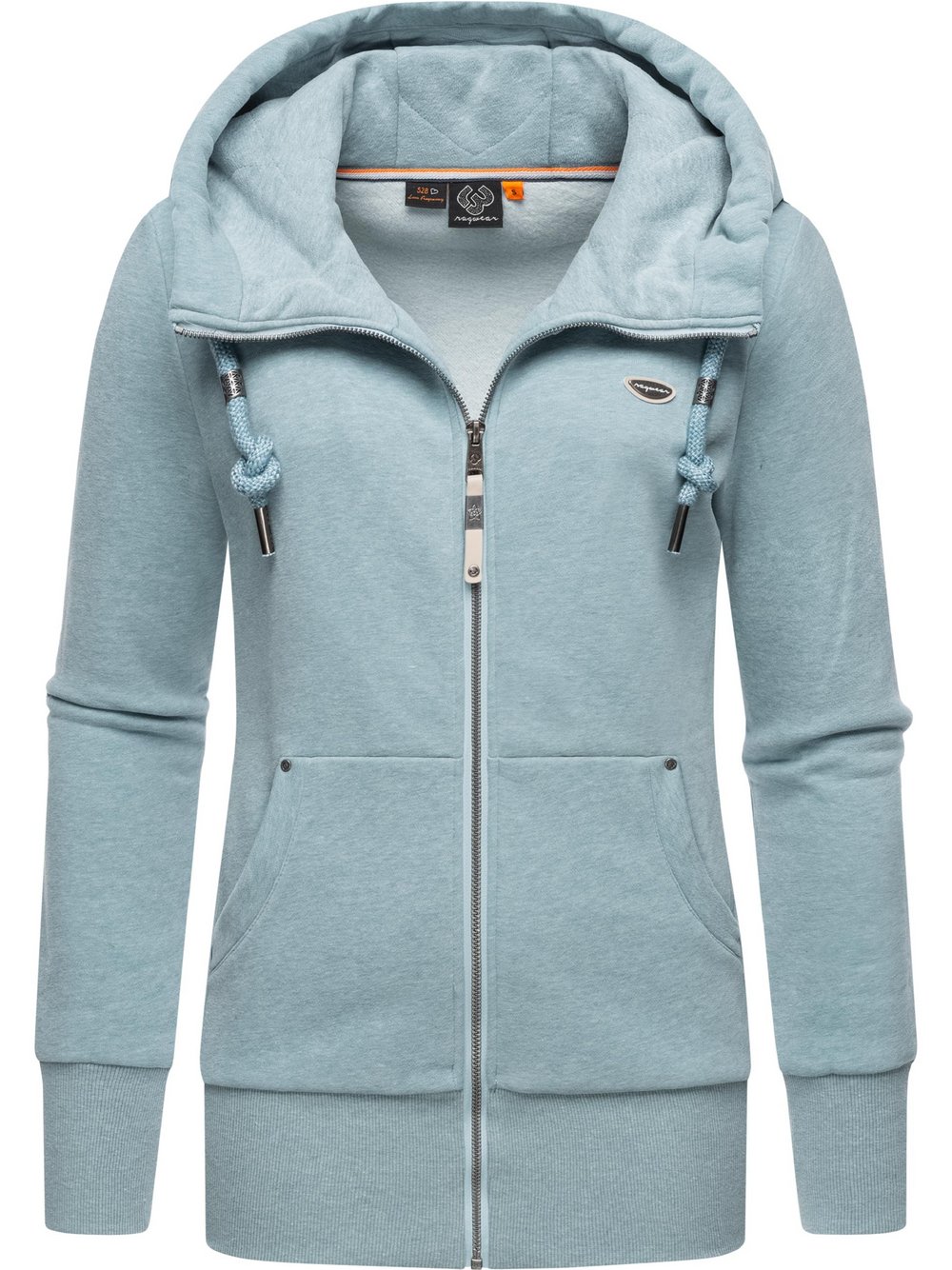 Ragwear Sweatjacke Damen Baumwolle blau, XXXXL