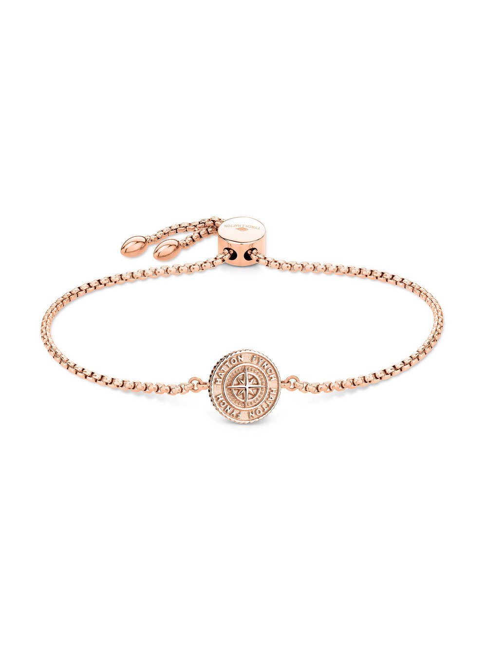 Fynch-Hatton Armband Damen Edelstahl roségold, ONE SIZE