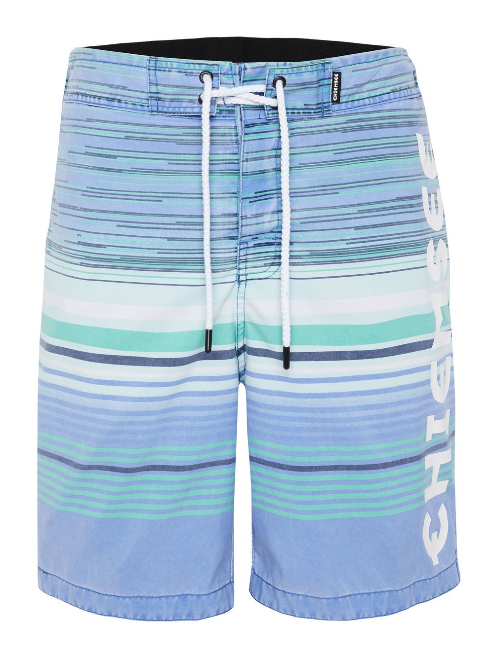 Chiemsee Badeshorts Herren blau gemustert, S