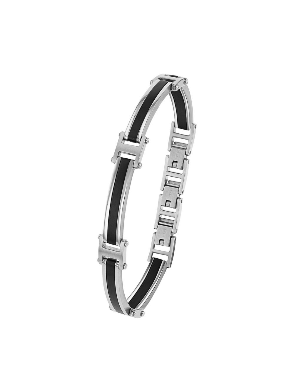 s.Oliver Armband Herren Edelstahl silber, 215