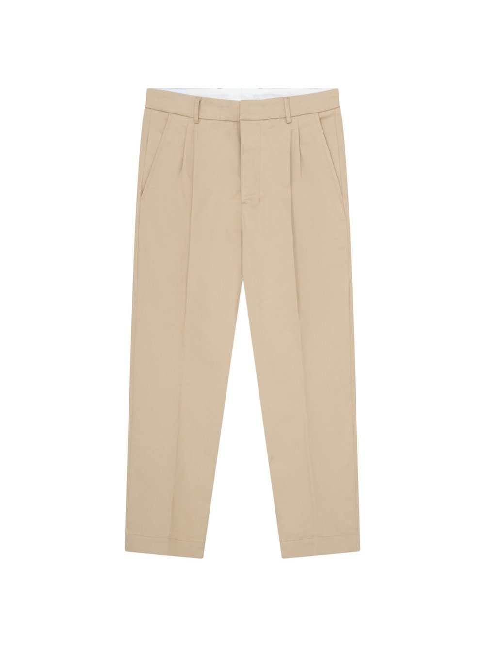 Seidensticker Chinohose Herren Baumwolle beige, 48