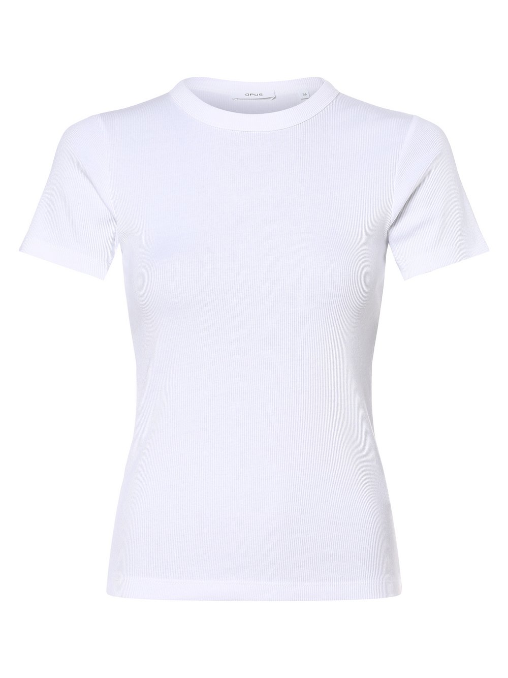 Opus T-Shirt Damen Jersey weiß, 42