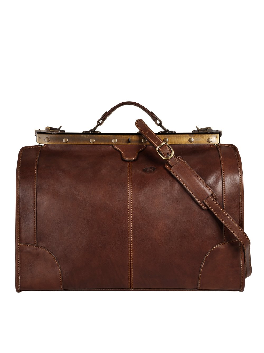 Thumbnail - piké Doktortasche / Reisetasche Damen Leder braun, ONE SIZE
