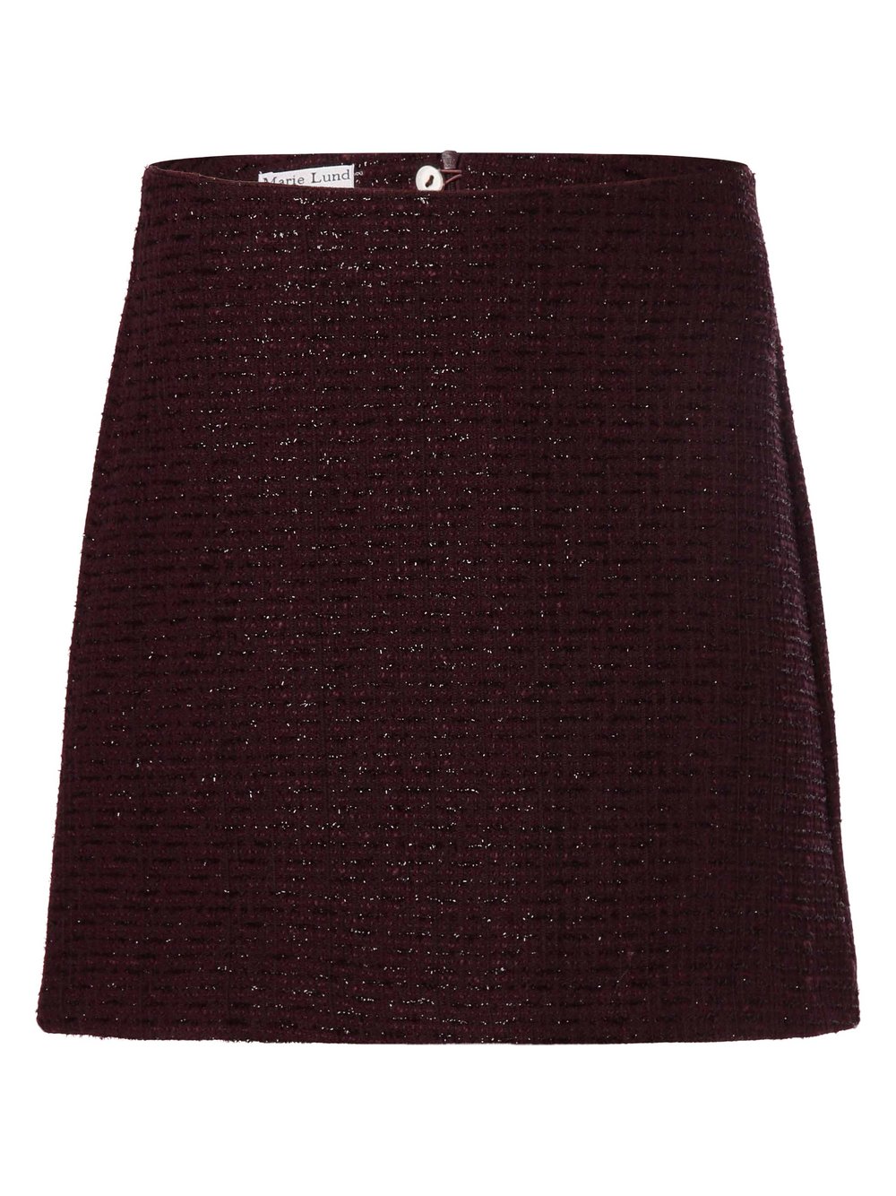 Marie Lund Rock Damen Boucle lila strukturiert, 38