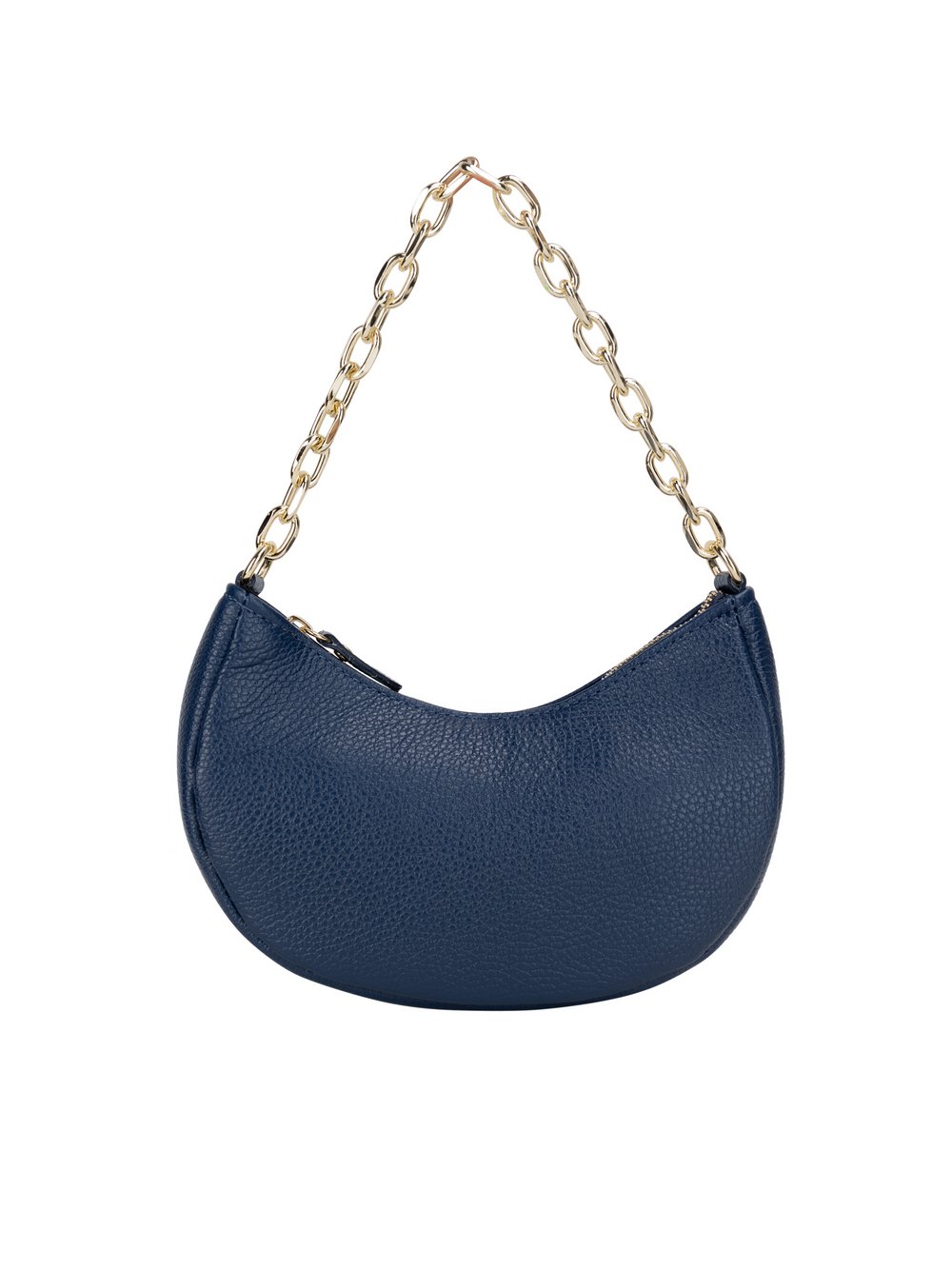 Faina Handtasche Damen Leder blau, ONE SIZE