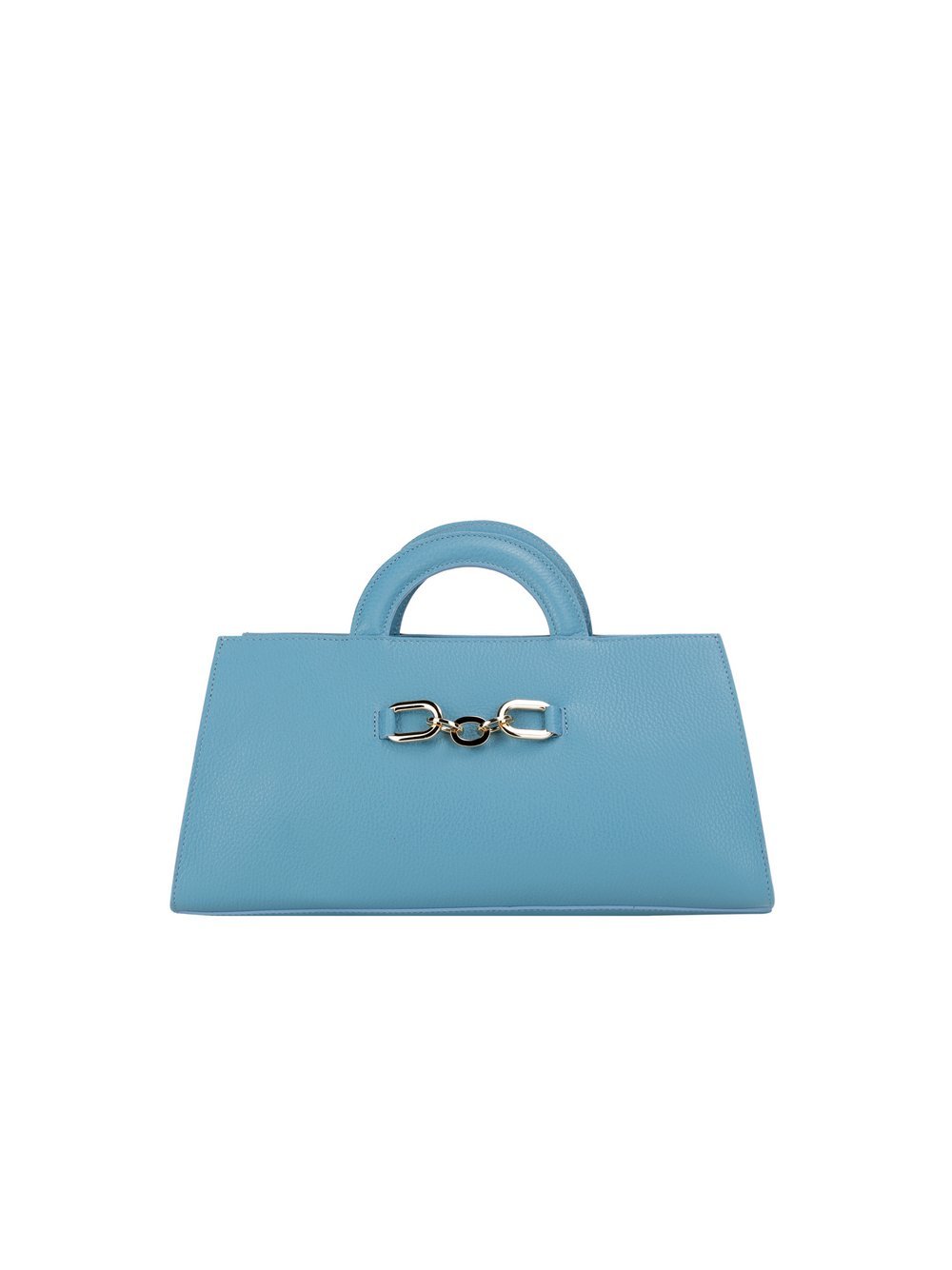 Faina Handtasche Damen Leder blau, ONE SIZE