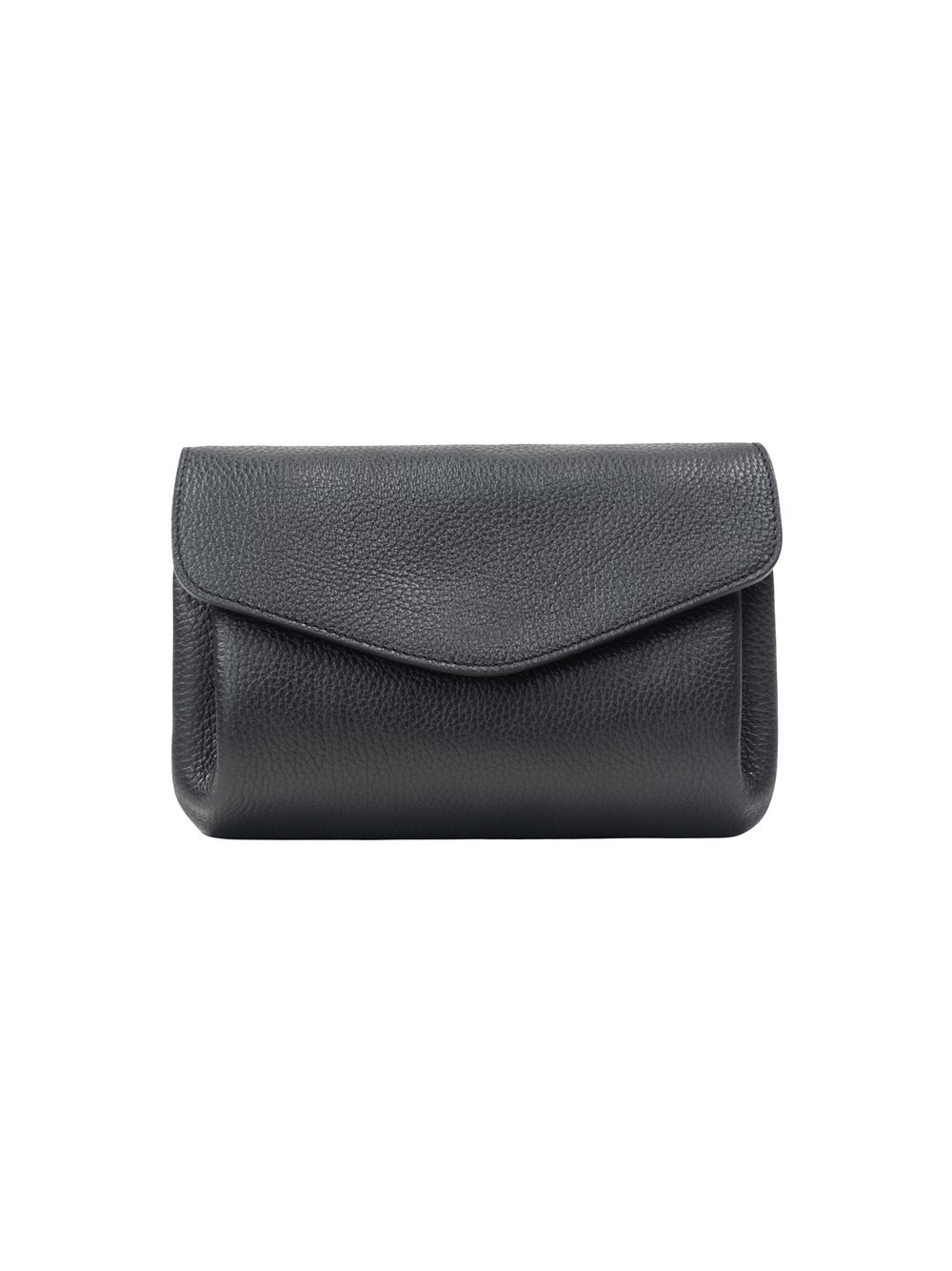 Faina Handtasche Damen Leder schwarz, ONE SIZE