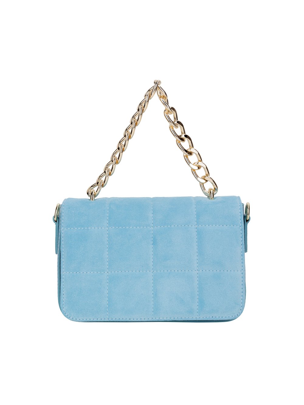 Faina Handtasche Damen Leder blau, ONE SIZE