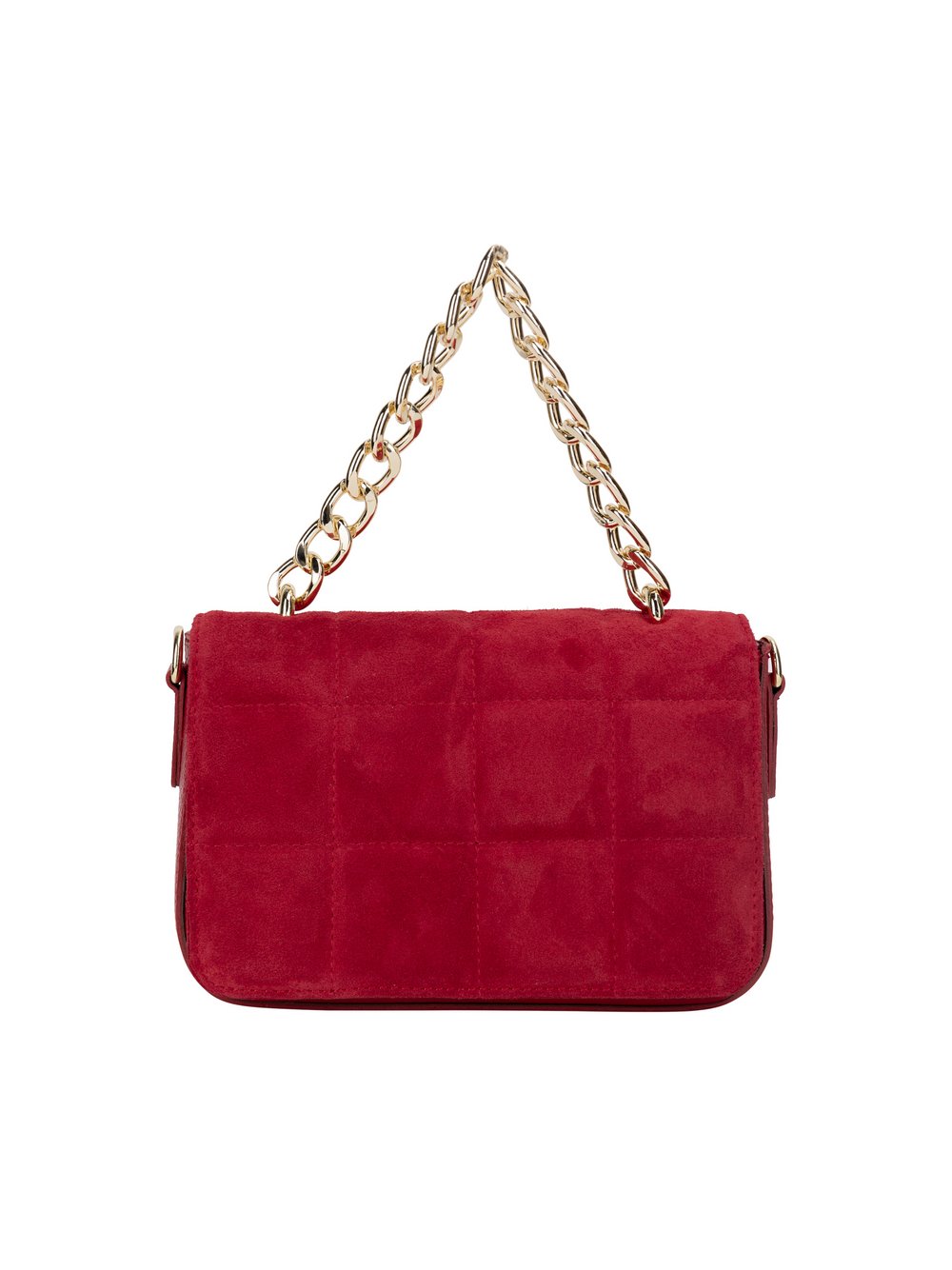 Faina Handtasche Damen Leder rot, ONE SIZE