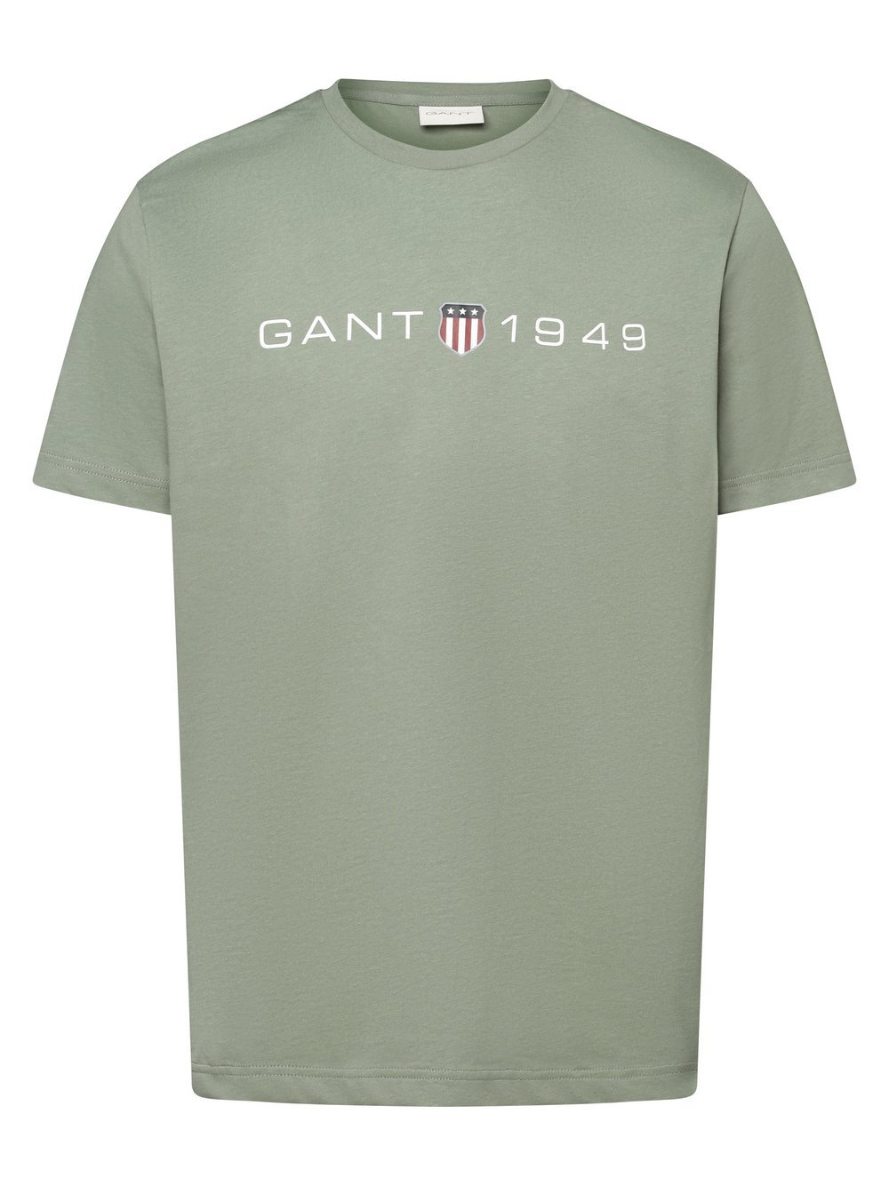 Gant T-Shirt Herren Baumwolle grün bedruckt, XXL