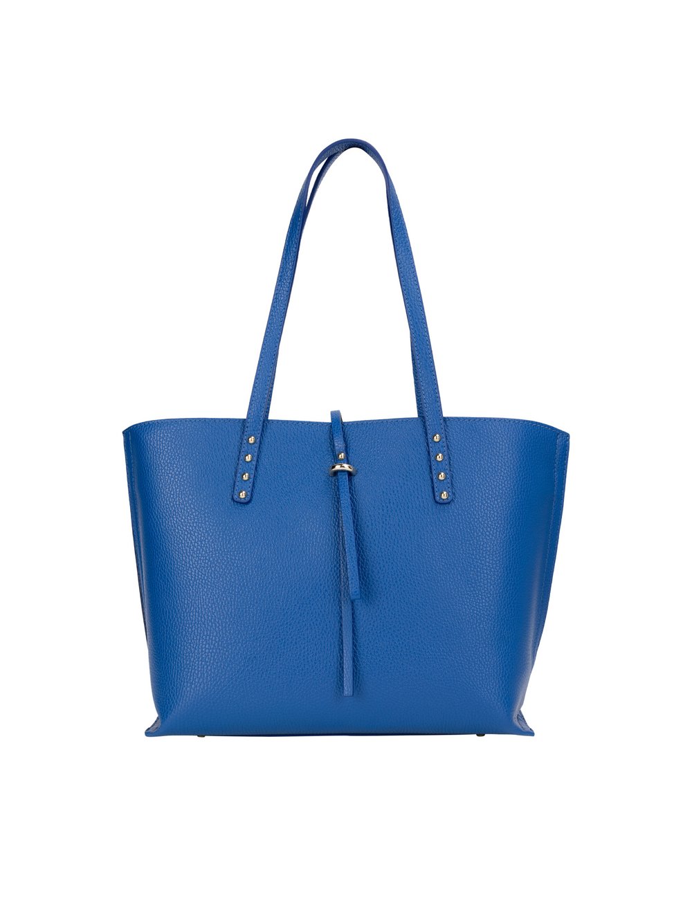 Usha Handtasche Damen Leder blau, ONE SIZE