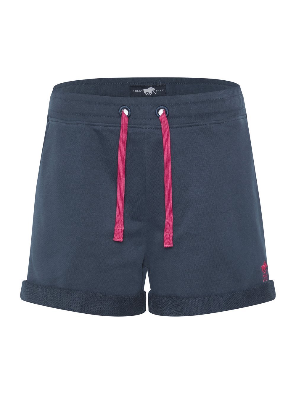 Polo Sylt Sweatshorts Damen Baumwolle blau, XL