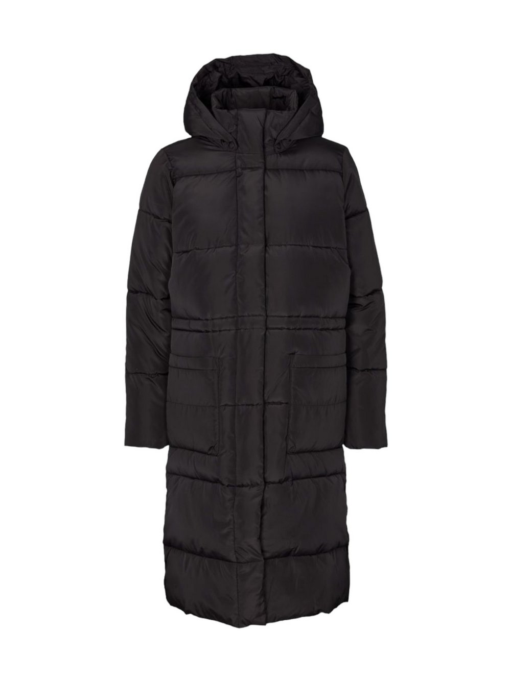 Basic Apparel Wintersteppmantel Damen schwarz, XS