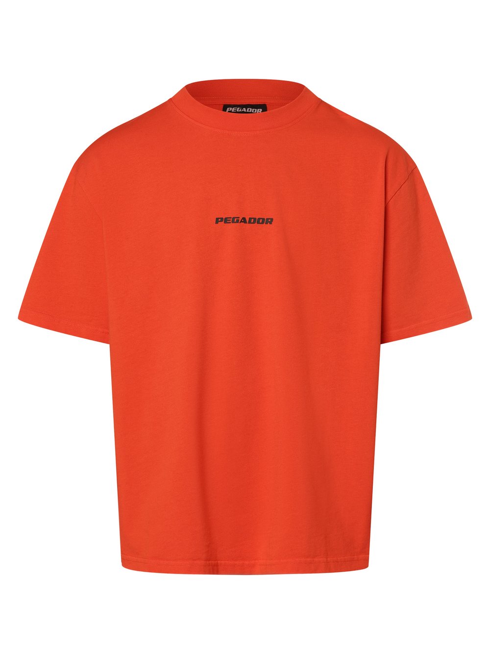 PEGADOR T-Shirt Herren Baumwolle orange, M